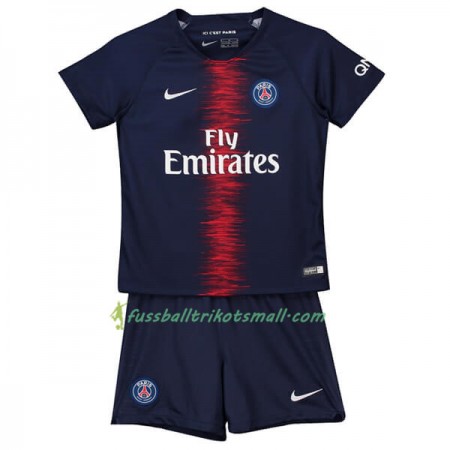 Fußballtrikots Paris Saint-Germain Kinder 2018-2019 Kurzarm Heimtrikotsatz kaufen